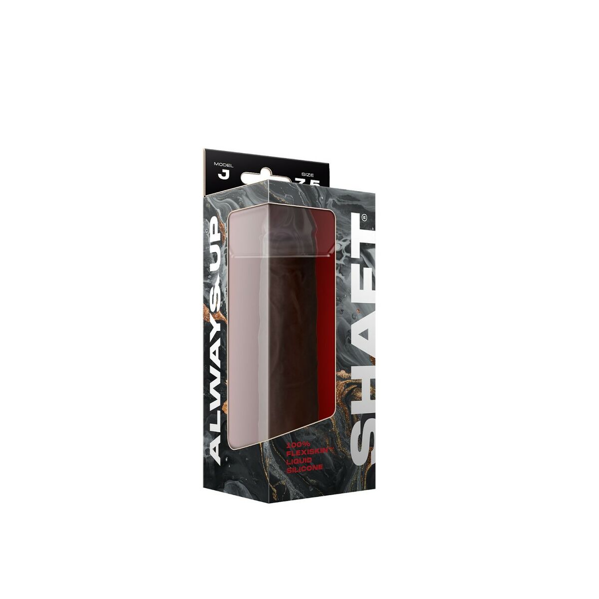 Realistisk Dildo Shaft MAHOGANY